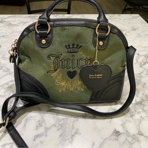 Viral Juicy Couture olive green dome bag